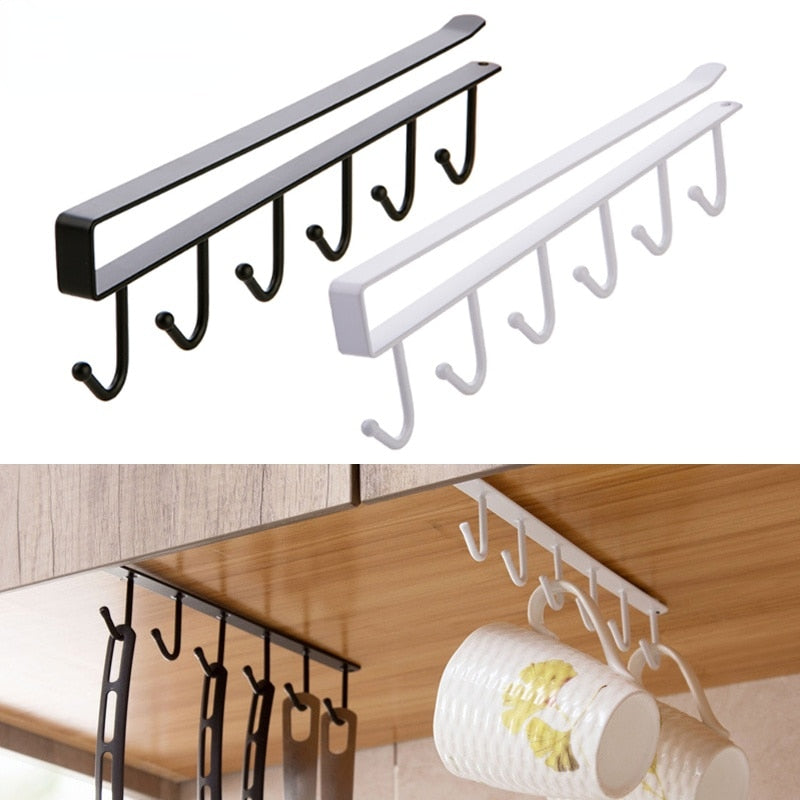 Under the Cabinet Metal Hooks