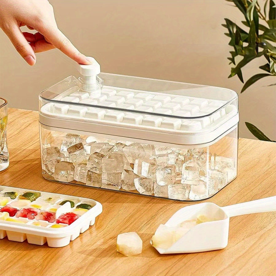 Ice Cube Set with Storage and Scoop