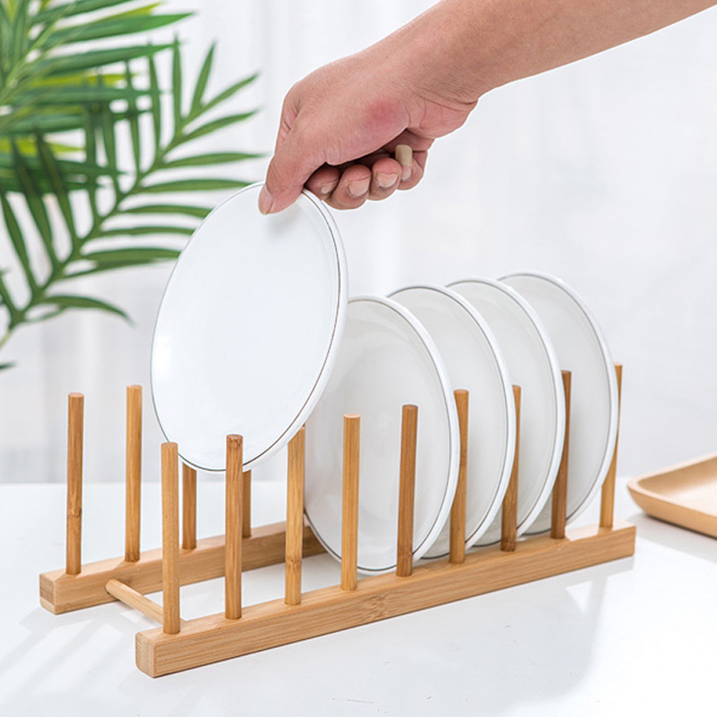 Bamboo Dish Rack